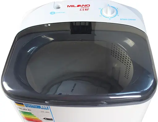 Стиральная машина Milano XPB-30 PA Grey - фото 3