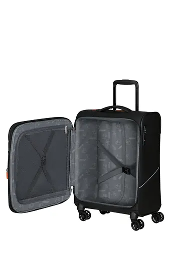 Валіза 55 См American Tourister SUMMERRIDE BLACK 55x40x23(25) ME7*09104 - фото 2