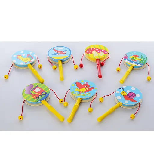 Дерев’яна іграшка Брязкальце, 15x7x1.5 см (В асортименті) - фото 2