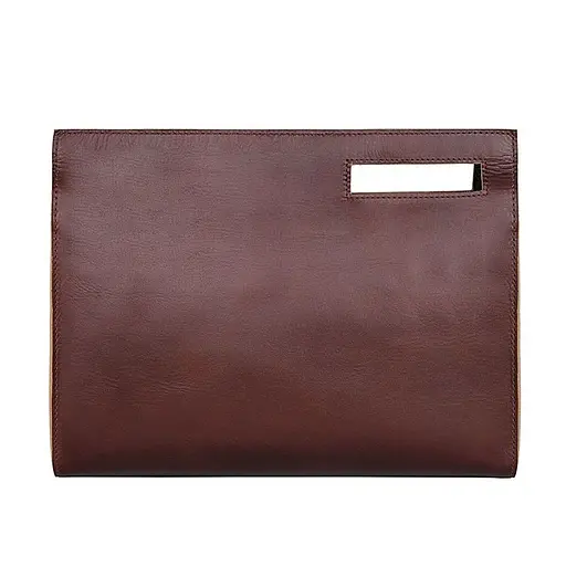 Кожаная мужская сумка через плечо John McDee 30.5х25.5х5.5 см sum0025813 - фото 3