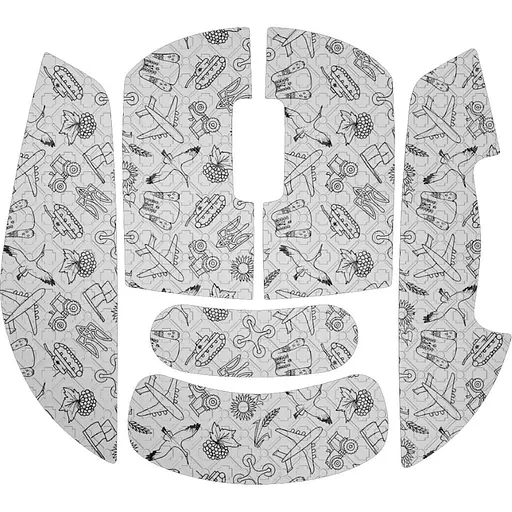 Мышь Hator Quasar 2 Pro Wireless White/Cyan (HTM561WC) [116881] - фото 4