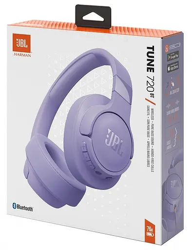 Наушники JBL Tune 720BT Purple (JBLT720BTPUR) - фото 9