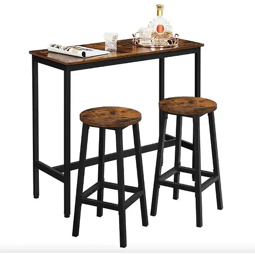 Барный стол и 2 барных стула Leobert Kidol в стиле Loft - фото 2