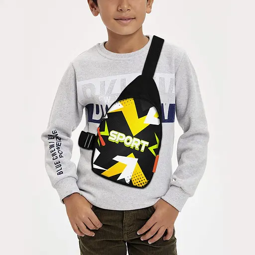 Сумка через плече дитяча Sport 29х17 см сумка слінг для хлопчика (01996)
