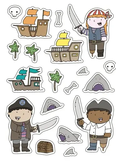 Пригоди піратів. Книжка із завданнями - фото 12