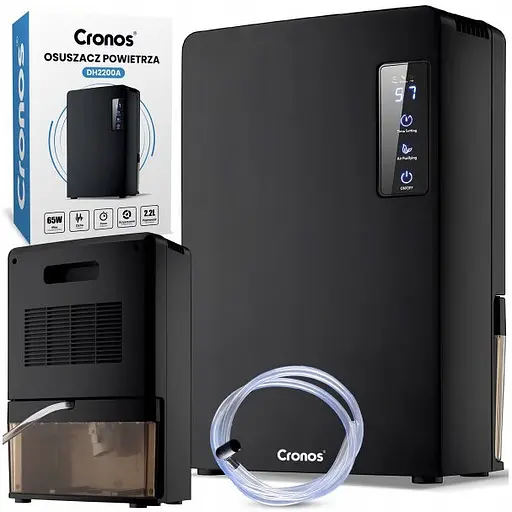 Осушитель воздуха Cronos DH2200A 2.2L Black - фото 1