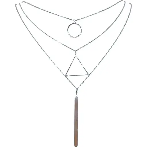 Срібне кольє Qvaliz. 908-01105