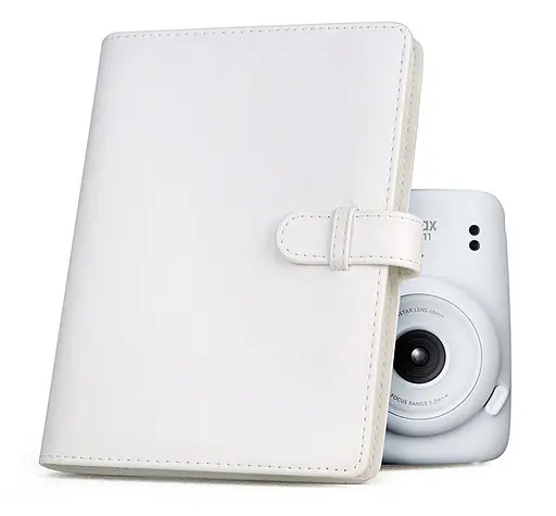 Фотоальбом для Fujifilm Instax Mini 12, 11, 40, 41, 70, 90, 99, EVO, Link, Liplay Polaroid 300 Z2300 на 128 фото білий  - фото 3
