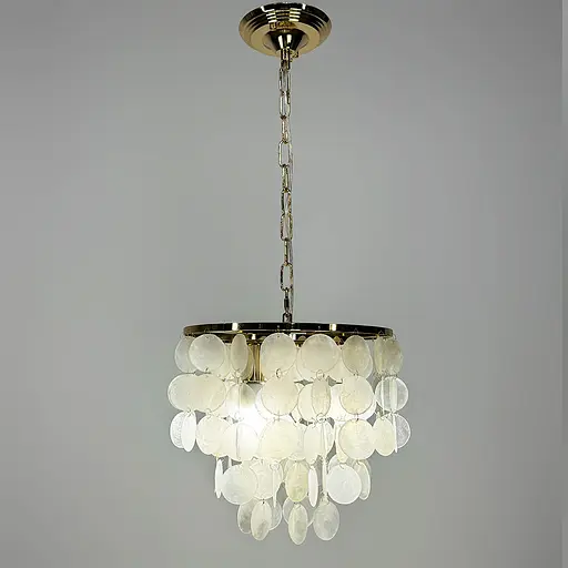 Золотой подвес ATHELIA с перламутровыми пластинами | Line F | Арт. 1537-300 GD - фото 2