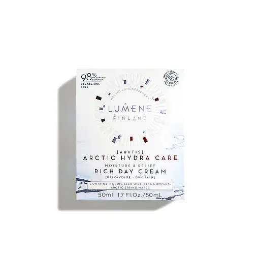 Денний зволожуючий та заспокійливий крем Lumene Arktis, 50 мл (8000019474245) - фото 2