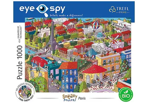 Пазл Trefl Безмежна колекція. Місто в деталях: Париж 1000 ел. (10712) - фото 2