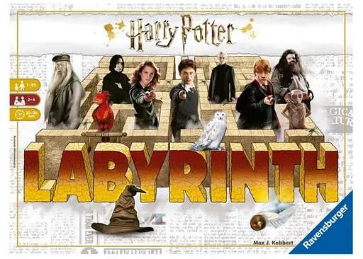 Настільна гра Ravensburger Божевільний лабіринт. Гаррі Поттер (Das verruckte Labyrinth - Harry Potter) (англ.) (PS021) - фото 2