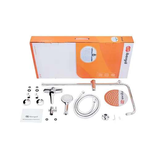 Душова система Ibergrif Roma M17050 CV028535, Хром - фото 12