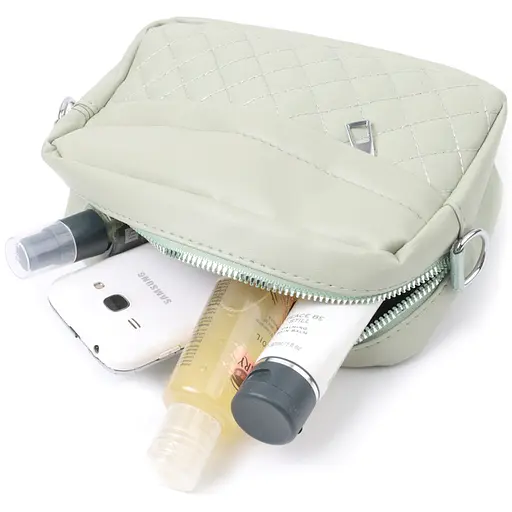 Женская сумка кросс-боди Vintage с монетницей из экокожи 19.5х12.5х6.5 см sum0026988 - фото 9