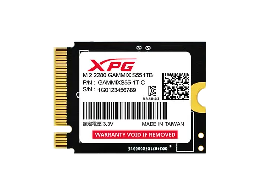 SSD M.2 Накопичувач ADATA GAMMIX S55 1TB (SGAMMIXS55-1T-C)