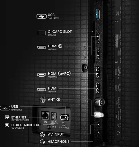 Телевізор Hisense 50E8Q - фото 13