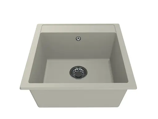 Кухонная мойка гранитная Miraggio Bodrum 510 jasmine 508x495x227 00213603, Береза - фото 3