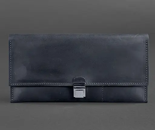 Шкіряний тревел-кейс Journey 2.0 синій - фото 1