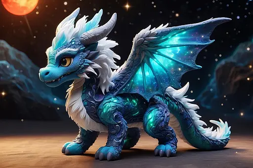 Деревянный фигурный пазл Волшебный дракон, А2, Деревянная коробка 300+ элементов - фото 3