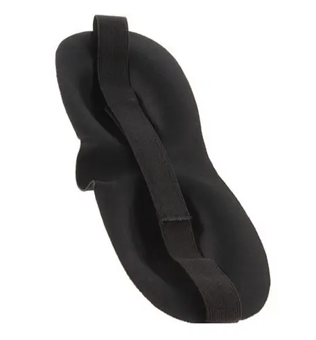 Окуляри для сну Deco 3D в смужку Синьо-сірі (937-02) - фото 2