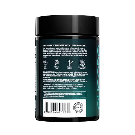 Комплекс для поддержки печени Elicore Labs Liver Support, 60 вегакапсул - фото 2