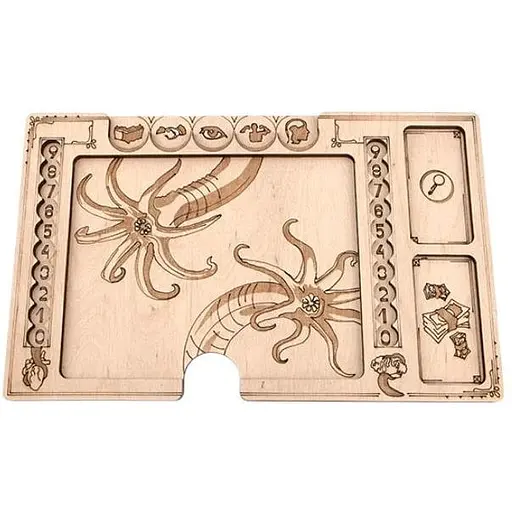 Планшет Tower Rex ігронайзер гравця для гри Жах Аркгема. Третє видання Arkham Horror Player Board (5779)