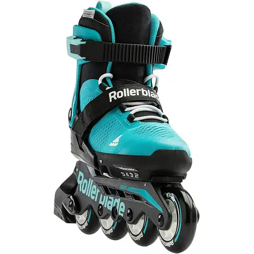 Ролики Rollerblade Microblade 2023 36.5-40 Aqua/black (1012-07221900-3D9-36.5-40) - фото 3