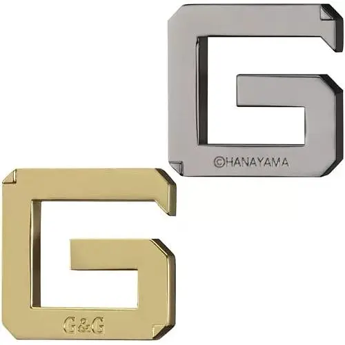 Литая металлическая головоломка Huzzle G and G 3 звезды 515038 - фото 2