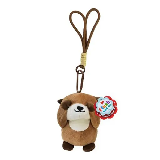 Мягкая игрушка-брелок "Выдреныш" Plush and Co PLC25004-2, 14х10х12 см - фото 1