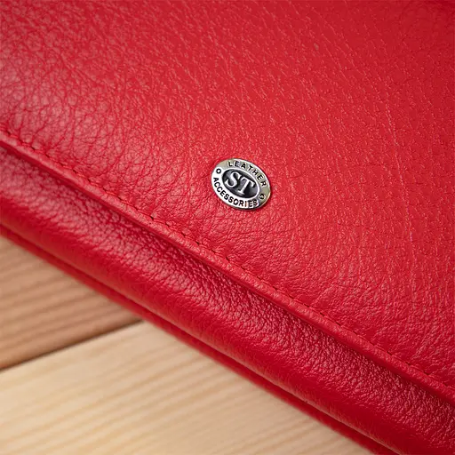 Кожаный женский кошелек ST Leather 19х11х3.5 см acs0018188 - фото 9