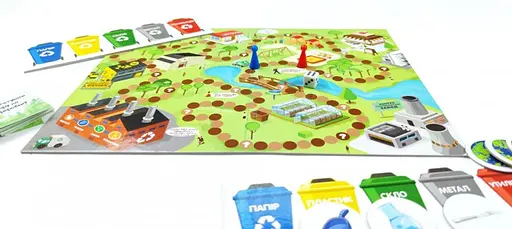 Дитяча настільна навчальна гра "Екологіка"(1319-UM) укр. мовою - фото 8