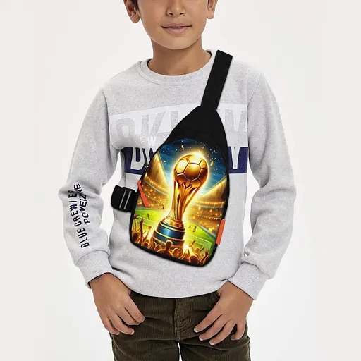 Сумка через плечо детская Футбол  29х17 см сумка слинг для мальчика (02244)