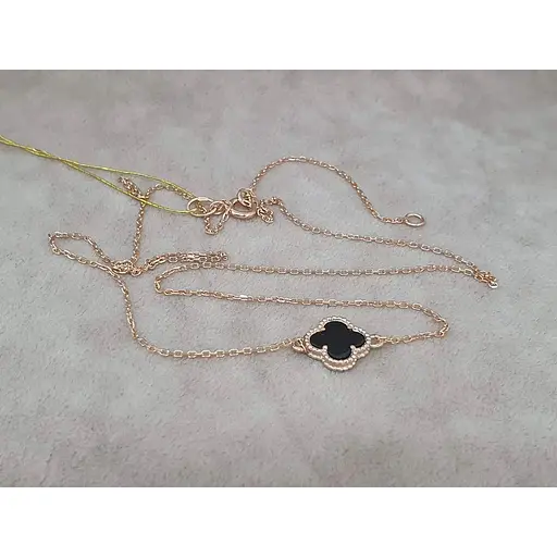 Золоте кольє Платон Конюшина з агатом. 1Н122/67Б 40 - фото 2