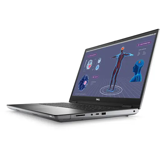 Ноутбук Dell Precision 7780,1920 x 1080,i7-13850HX 20 C/28 T,5.30 GHz,55 W,32 GB DDR5,1 TB - фото 3
