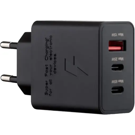 Сетевое зарядное устройство для Samsung T6530 65W High c0py Черный - фото 1