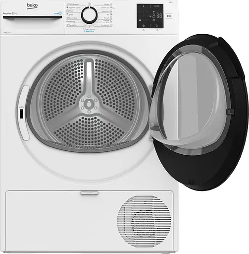 Beko Сушильна машина тепловий насос, 7кг, A++, 54.5см, дисплей, ф-ція ПАР, білий - фото 3
