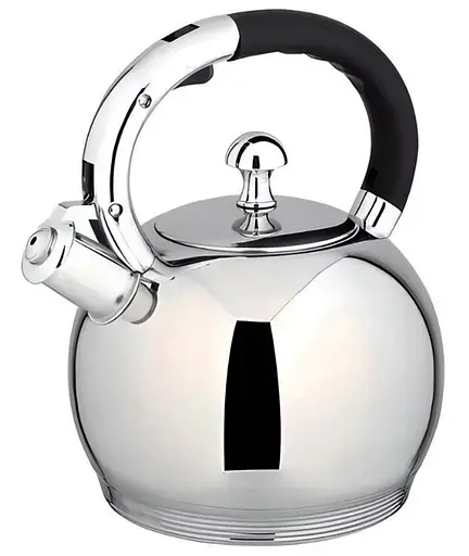 Чайник з нержавіючої сталі Bohmann BH-8052 3л зі свистком для газової плити - фото 1