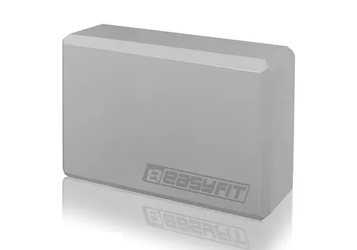 Блок для йоги EasyFit EVA Серый (EF-1818-GY) - фото 1