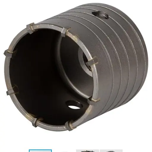 Коронка по бетону Grad Ø65×70 мм 8 зубців (тубус) (1514075) - фото 1