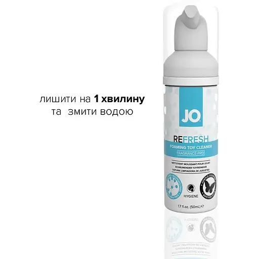 М’яка пінка для очищення іграшок System JO Refresh (50 мл) - фото 4