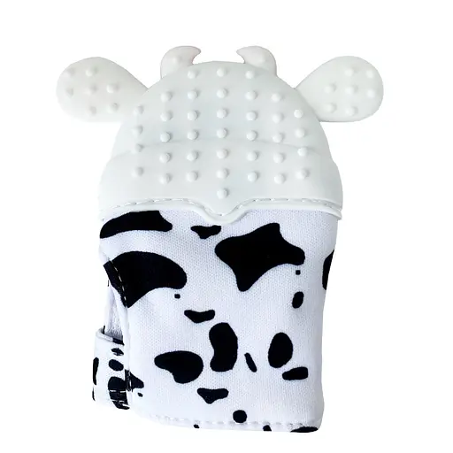 Прорізувач-рукавичка "Корівка" MGZ-0405(White) на липучці - фото 2