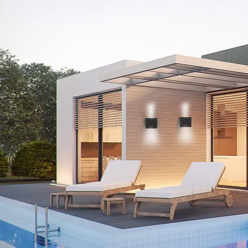 Архитектурный светодиодный накладной светильник Feron DH012 6Вт 4000K черный - фото 3