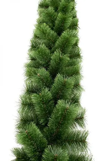 Гирлянда сосна Распушенная 2.5 м из ПВХ-лески (Зеленая) - фото 2