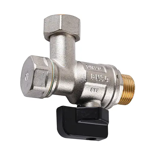 Кран кульовий котловий 3/4″ Arco 150824 кутовий з накидною гайкою with Filter - фото 3