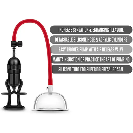 Вакуумный насос для вульвы Blush Temptasia - Intense Pussy Pump System - фото 6