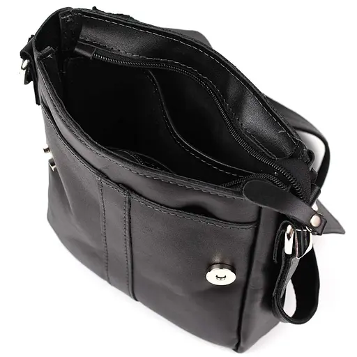 Шкіряна чоловіча сумка через плече LIMARY 22х18х5 см nsa0001261 - фото 6