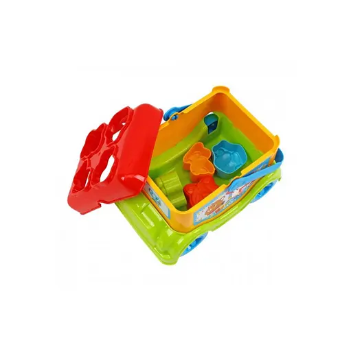 Детская развивающая игрушка "Автобус-сортер" 9840TXK - фото 3