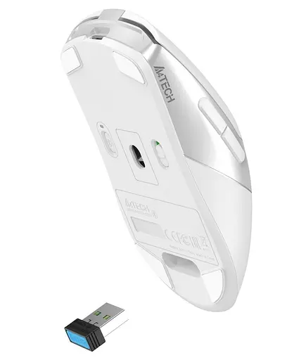 Миша A4Tech Fstyler FB50C Plus (White) (FB50C Plus (White)) - фото 9