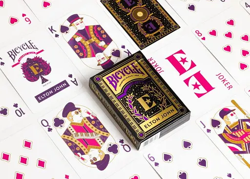 Карты игральные United States Playing Card Company Bicycle Elton John (ВР_КГБЕД) - фото 9