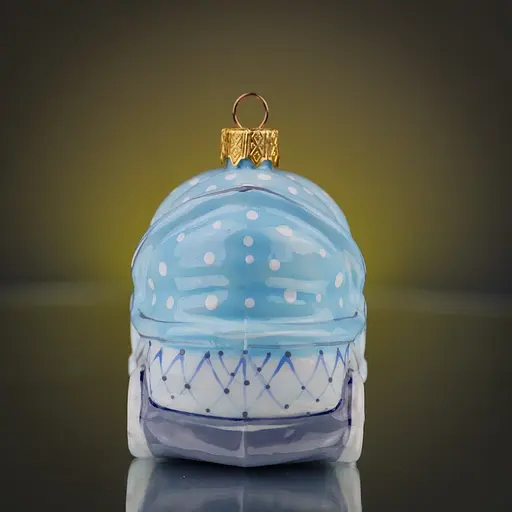 Ялинкова прикраса Різдвяні історії Візочок для хлопчика скло (4820001178838) - фото 3